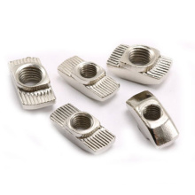 Aluminum Profile Slot 6  M4/M5/M6 Steel Drop In Sliding T Nut Hammer Nut